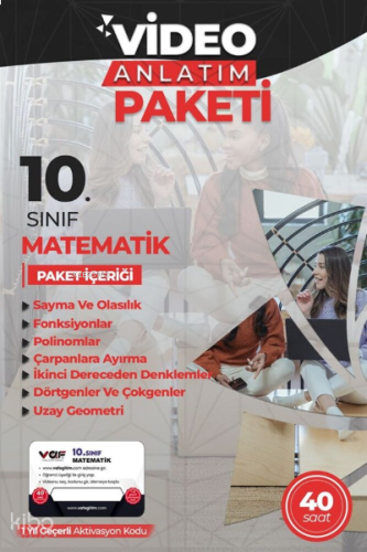 Vaf 10.Sınıf Aktivasyon Kartı Matematik - 2022
