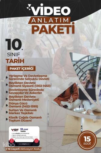 Vaf 10.Sınıf Aktivasyon Kartı Tarih - 2022