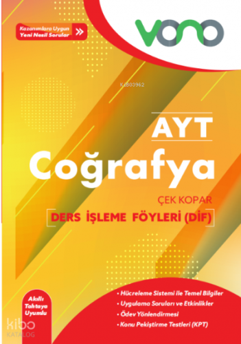 Vono Ayt Coğrafya  Soru Bankası