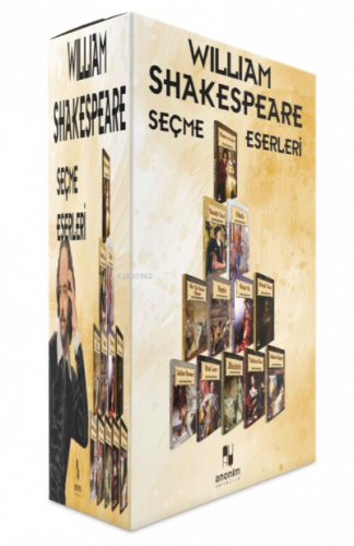 William Shakespeare 12 Kitap Set | benlikitap.com