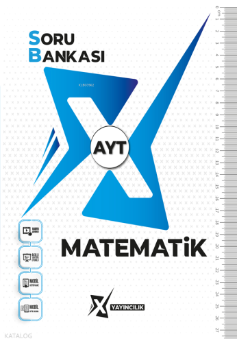 X Yayıncılık AYT Matematik Soru Bankası | benlikitap.com