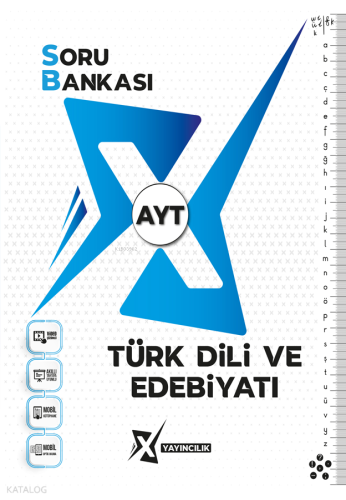 X Yayıncılık AYT Türk Dili ve Edebiyatı Soru Bankası | benlikitap.com
