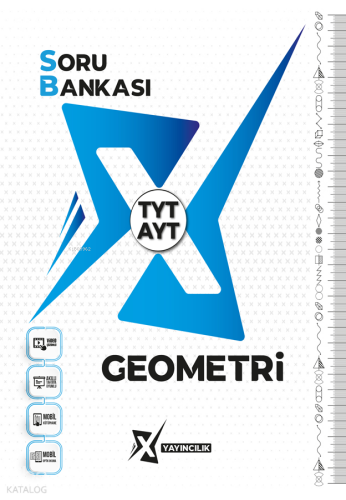 X Yayıncılık TYT-AYT Geometri Soru Bankası | benlikitap.com