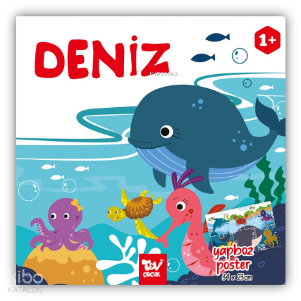 Yapboz Poster Kitap Deniz | benlikitap.com