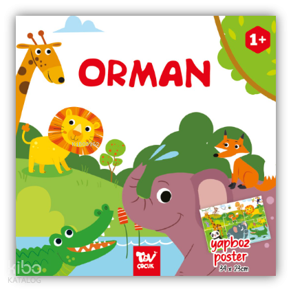 Yapboz Poster Kitap Orman | benlikitap.com