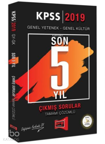 Yargı - Kpss Genel Yetenek Genel Kültür Son 5 Yıl Çıkmış Sorular Tamam
