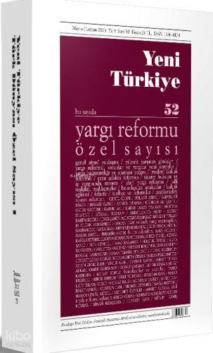 Yargı Reformu Özel Sayısı Sayı 52 | benlikitap.com