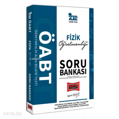 Yargı Yayınları 2022 ÖABT Fizik Öğretmenliği Soru Bankası | benlikitap