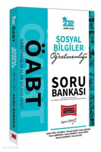 Yargı Yayınları 2022 ÖABT Sosyal Bilgiler Öğretmenliği Soru Bankası | 