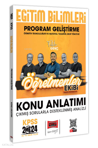 Yargı Yayınları 2024 KPSS Eğitim Bilimleri Öğretmenler Ekibi Program G