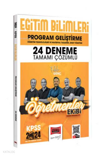 Yargı Yayınları 2024 KPSS Eğitim Bilimleri Öğretmenler Ekibi Program G