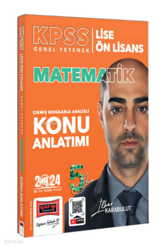 Yargı Yayınları 2024 KPSS Lise Ön Lisans 5Yüz Ekibi Matematik Çıkmış S