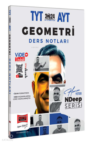 Yargı Yayınları 2024 NDeep Serisi TYT-AYT Geometri Ders Notları