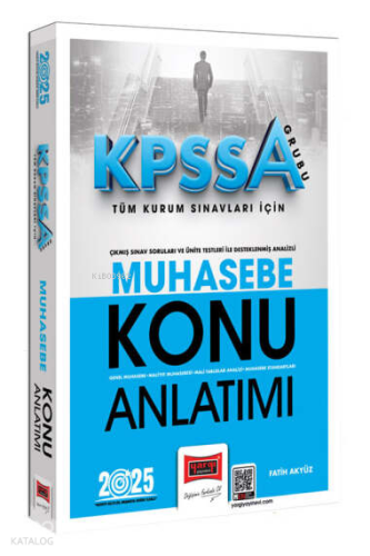 Yargı Yayınları 2025 KPSS-A Grubu Tüm Kurum Sınavları İçin Muhasebe Ko