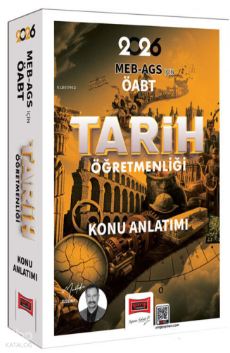 Yargı Yayınları 2026 MEB-AGS ÖABT Tarih Öğretmenliği Konu Anlatımı | b
