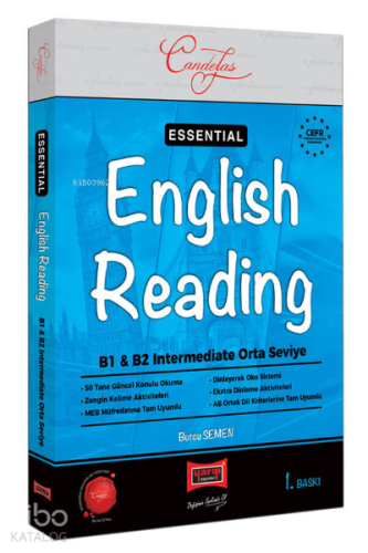 Yargı Yayınları Essential English Reading B1 B2 Intermediate Orta Seviye
