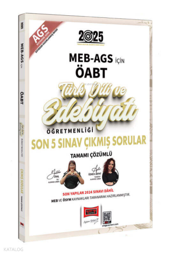 Yargı Yayınları MEB-AGS ÖABT Türk Dili ve Edebiyatı Öğretmenliği Son 5