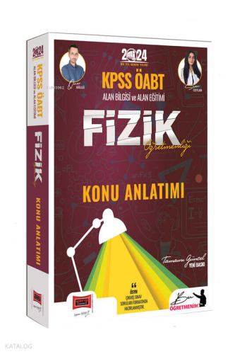 Yargı Yayınları ÖABT Fizik Öğretmenliği Konu Anlatımı | benlikitap.com