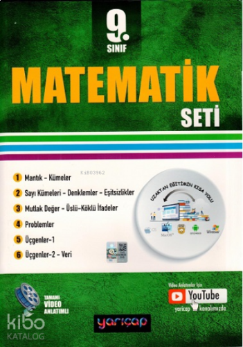 Yarı Çap 09.Sınıf Set Matematik - 2021 | benlikitap.com