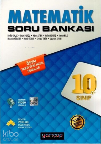Yarı Çap 10.Sınıf S.B. Matematik - 2021 | benlikitap.com