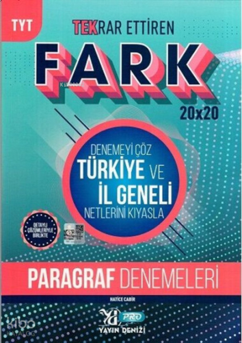 Yayın Denizi Tyt Pro Fark Deneme Paragraf - 2021