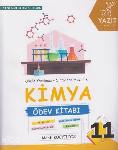 Yazıt Yayınları 11. Sınıf Kimya Ödev Kitabı Yazıt 