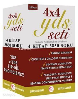 YDS 4x4 Tamamı Çözümlü Soru Bankası Seti 2016 | benlikitap.com