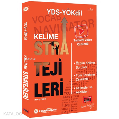 YDS YÖKDİL Kelime Stratejileri;Tamamı Video Çözümlü