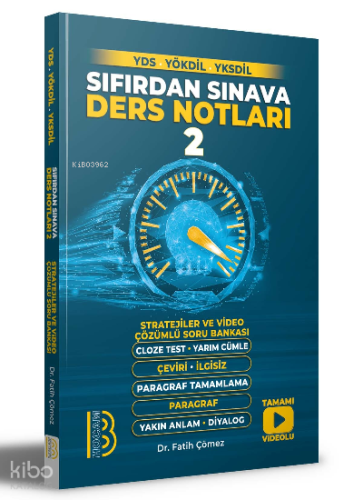 YDS - YÖKDİL - YKSDİL Sıfırdan Sınava Ders Notları 2