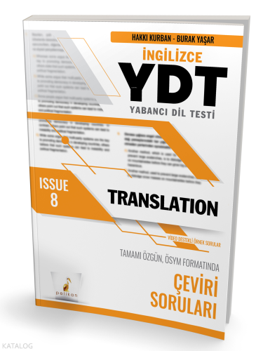 YDT İngilizce Translation Issue 8