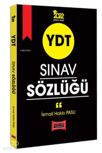 YDT Sınav Sözlüğü | benlikitap.com