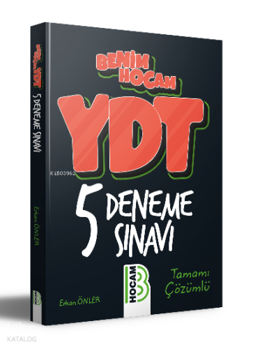 YDT Tamamı Çözümlü 5 Deneme Sınavı | benlikitap.com