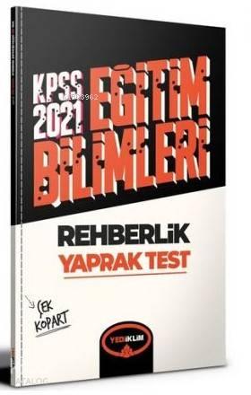Yediiklim 2021 KPSS Rehberlik Çek Kopart Yaprak Test | benlikitap.com