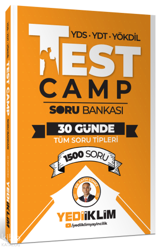 Yediiklim Yayınları YDS YDT YÖKDİL Test Camp Soru Bankası | benlikitap