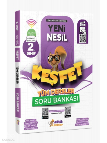 Yeni Nesil Keşfet 2.Sınıf Tüm Dersler Soru Bankası | benlikitap.com