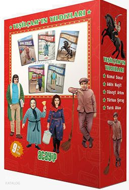 Yeşilçam’ın Yıldızları (Kutulu 5 Kitap) | benlikitap.com