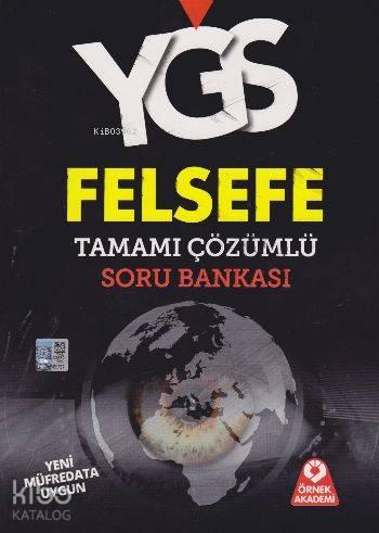 YGS Felsefe Tamamı Çözümlü Soru Bankası