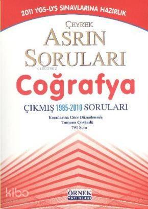 YGS LYS Coğrafya; Çeyrek Asrın Soruları