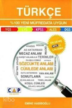 YGS - LYS Türkçe Sözcükte ve Cümlede Anlam | benlikitap.com