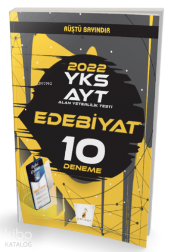 YKS AYT Edebiyat Dijital Çözümlü 10 Deneme Sınavı