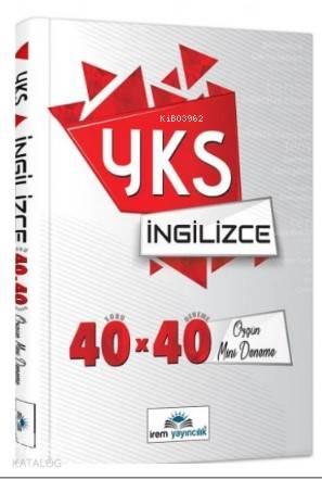 YKS Dil İngilizce 40x40 Özgün Mini Denemeler | benlikitap.com