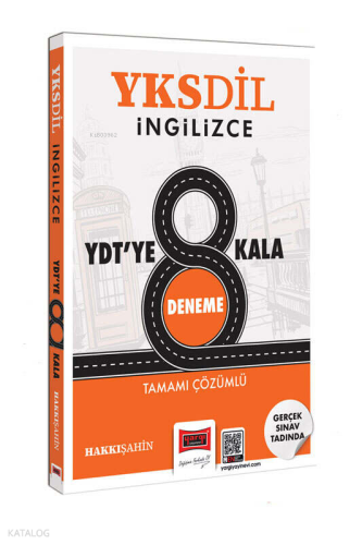 YKS-Dil İngilizce YDT'ye 8 Kala Deneme Tamamı Çözümlü | benlikitap.com