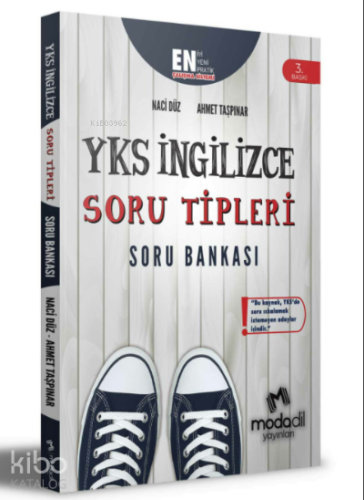 YKS İngilizce Soru Tipleri Soru Bankası | benlikitap.com