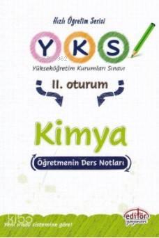 YKS Kimya Öğretmenin Ders Notları