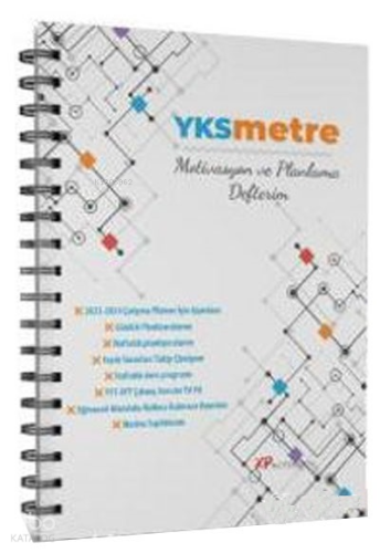 Yksmetre Motivasyon ve Planlama Defteri - Günlük ve Haftalık Planlayıc