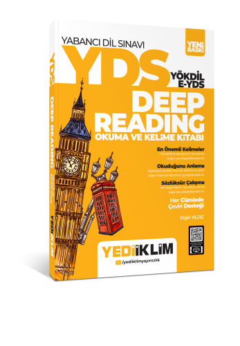 YÖKDİL Deep Reading Okuma ve Kelime Kitabı | benlikitap.com