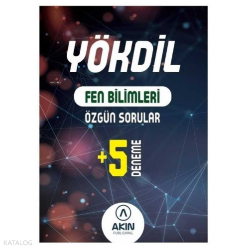 YÖKDİL Fen Bilimleri Özgün Sorular ve 5 Deneme | benlikitap.com