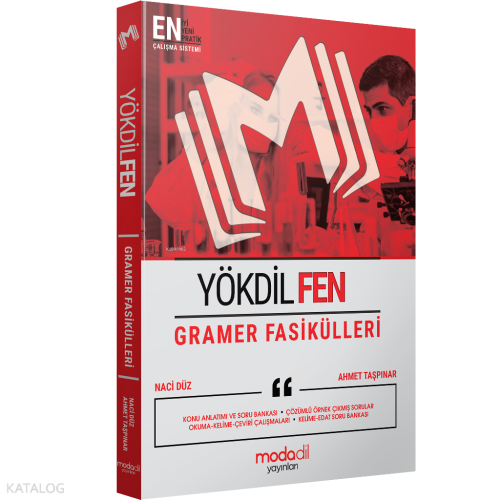 YÖKDİL Fen Gramer Fasikülleri Modadil Yayınları | benlikitap.com