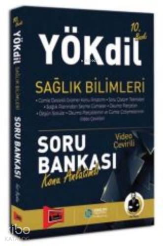 YÖKDİL Sağlık Bil.Kon.Anl.Soru Bankası 2020 | benlikitap.com