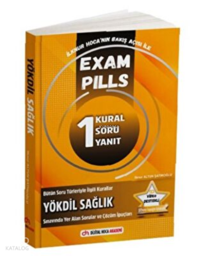 YÖKDİL Sağlık Exam Pills 1 Kural Soru Yanıt Dijital Hoca Akademi